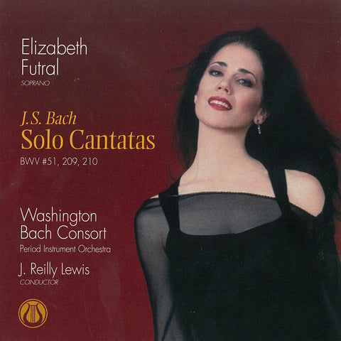 J.S. Bach: Solo Cantatas BWV #51, 209 & 210 - Elizabeth Futral, Soprano - <font color="bf0606"><i>DOWNLOAD ONLY</i></font> LEMS-8069