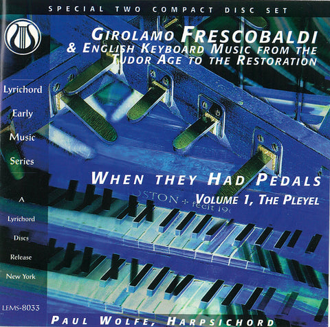 Girolamo Frescobaldi & Eng. Keyboard Music <font color="bf0606"><i>DOWNLOAD ONLY</i></font> LEMS-8033