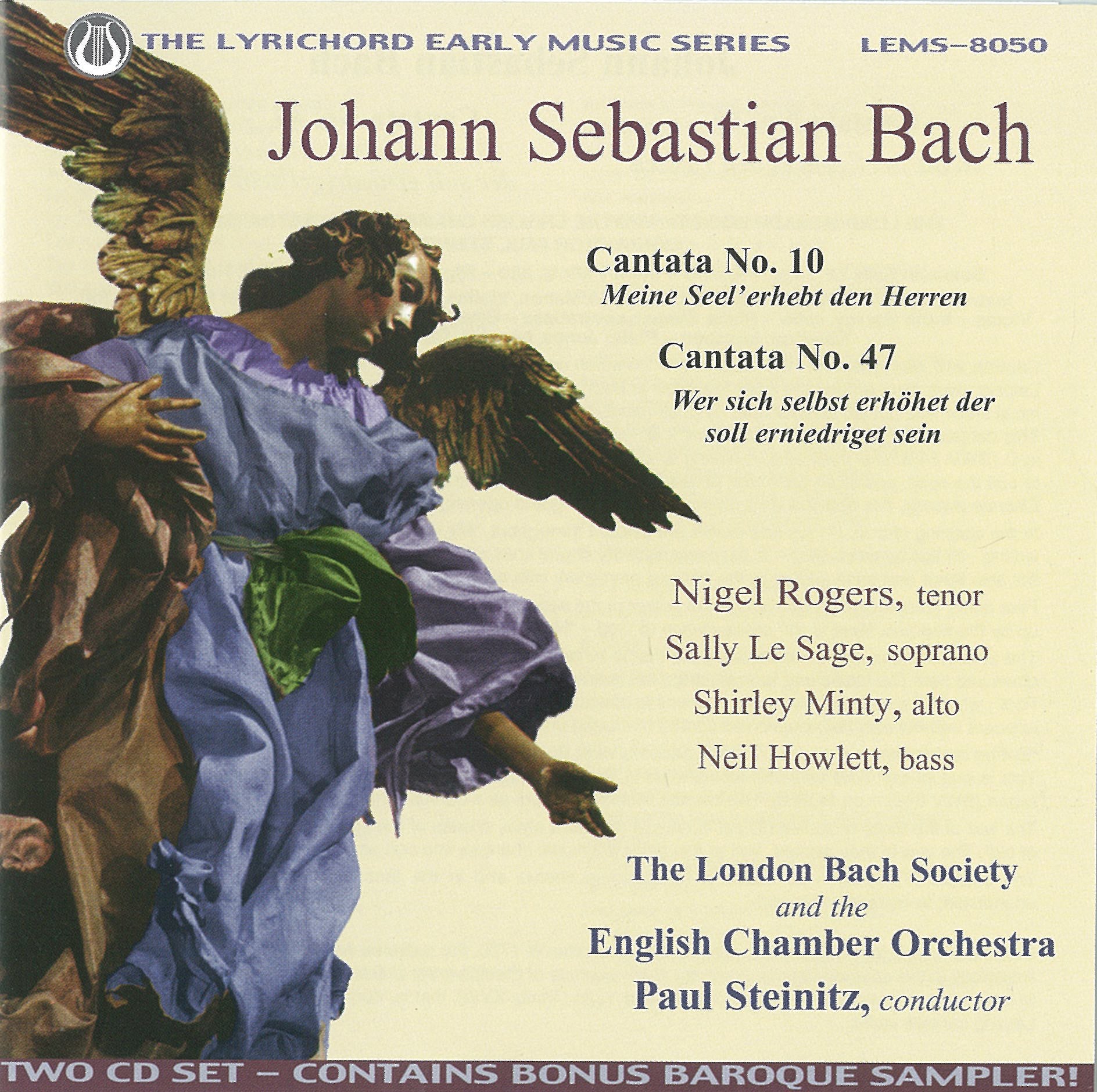 J.S. Bach: Cantata No. 10, Cantata No. 47 <font color