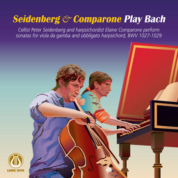 Seidenberg & Comparone Play Bach <font color="bf0606"><i>DOWNLOAD ONLY</i></font> LEMS-8076