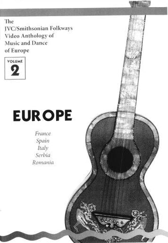 JVC/SMITHSONIAN FOLKWAYS VIDEO ANTHOLOGY OF MUSIC & DANCE OF EUROPE VOL 2 BOOK ONLY